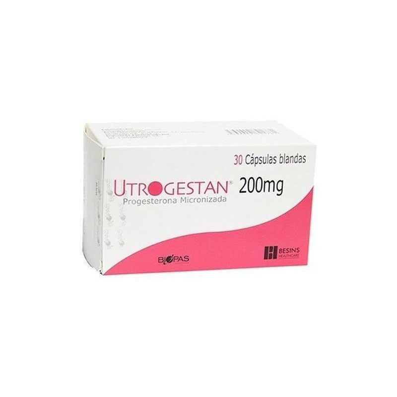Utrogestan 200  Mg 30 Cápsulas
