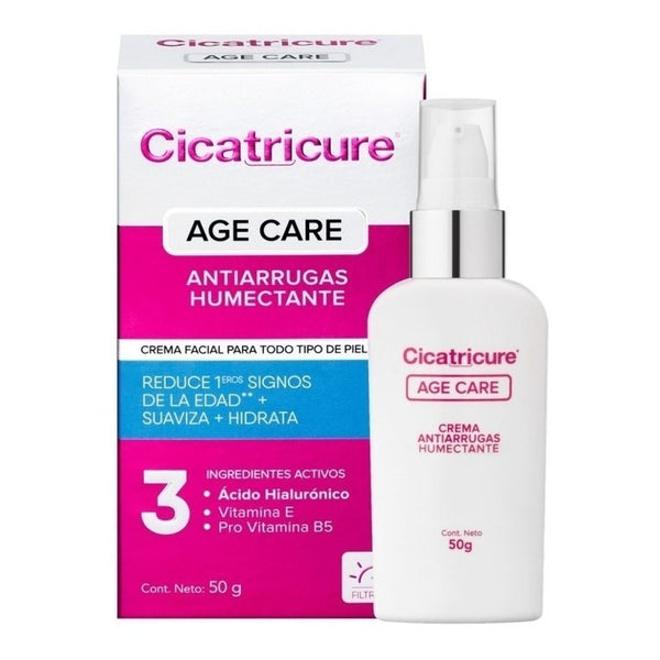 Cicatricure Age Care Antiarrugas Humectante Facial 50g - Farmacia Rex