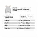 Calza Deportiva De Spandex Blanca O Negra | Bodycare