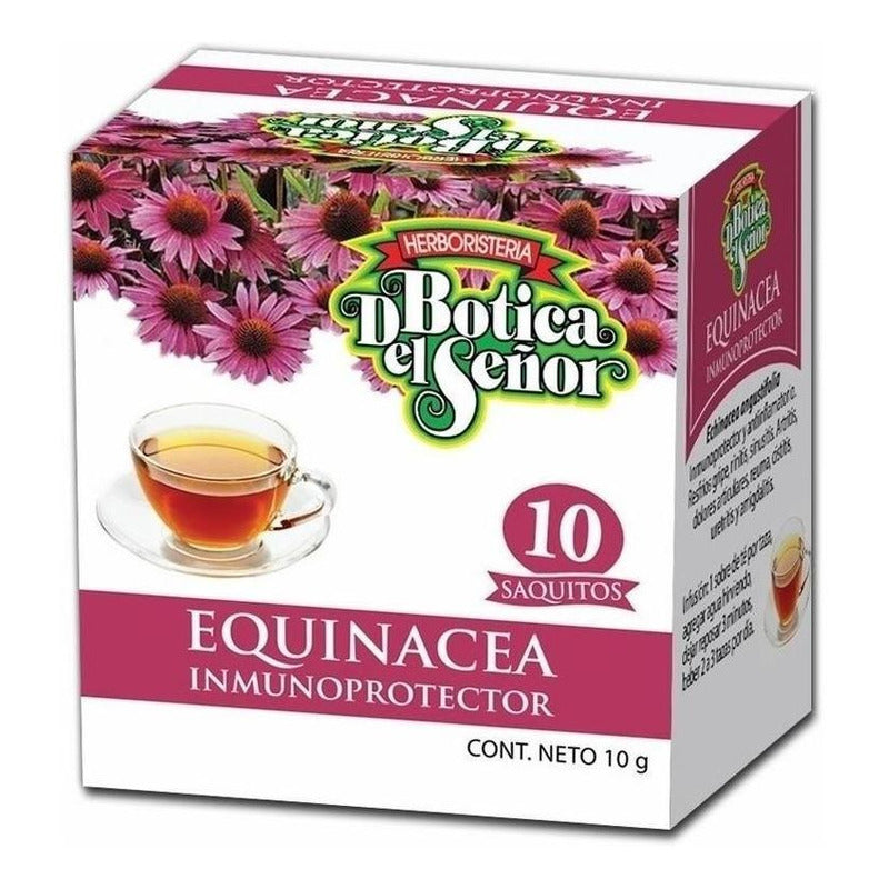 Té De Equinacea Botica Del Señor 10 Saquitos