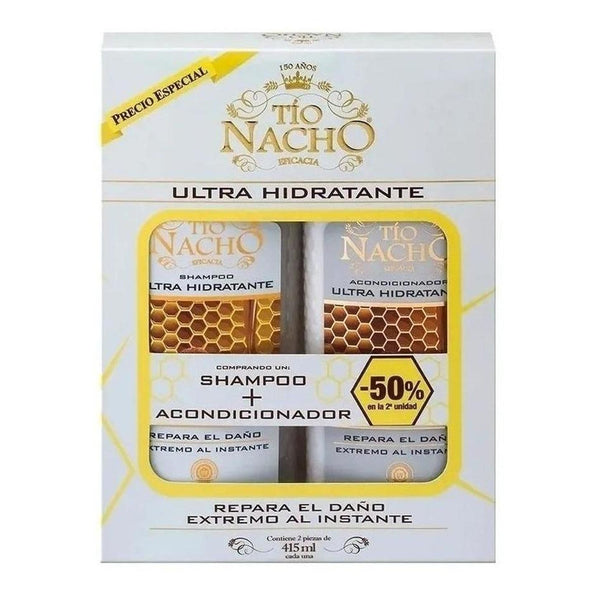Tío Nacho Pack Ultra Hidratante Shampoo + Acond. 415 Ml