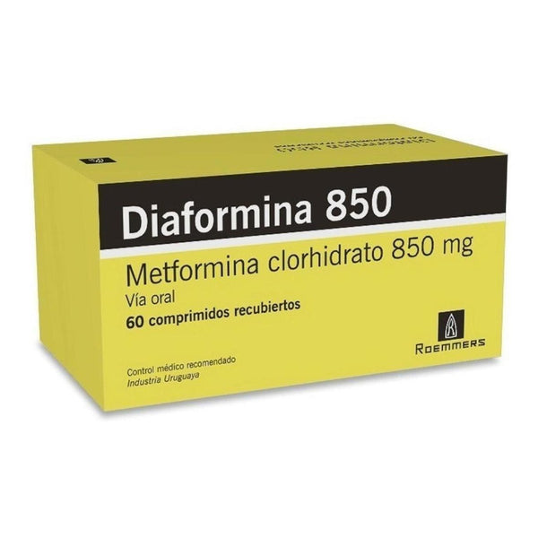 Diaformina 850 Mg 60 Comp