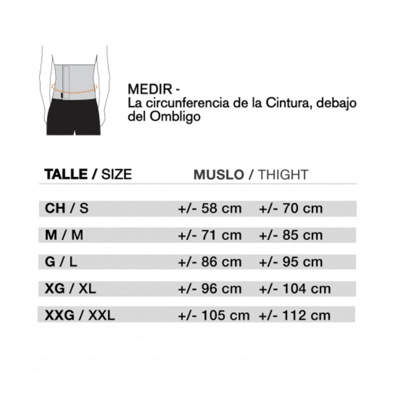 Faja Espaldillera Dorso Lumbar - Medcare