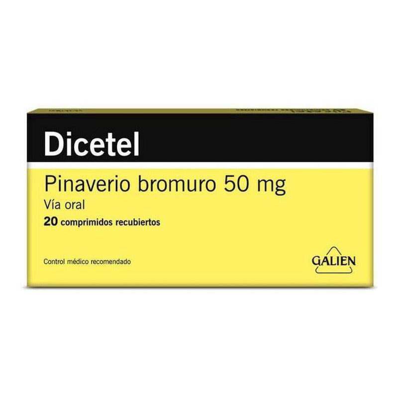 Dicetel  50 Mg  20 Comprimidos