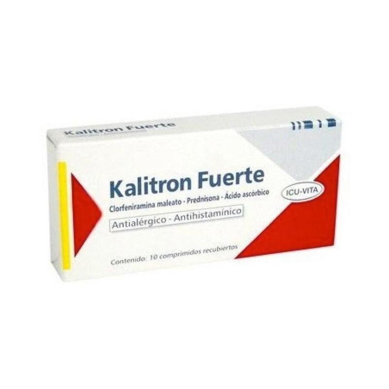 Kalitron Fuerte 10 Comprimidos