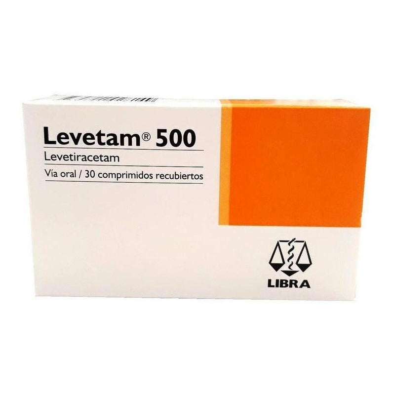 Levetam 500 Mg 30 Comprimidos