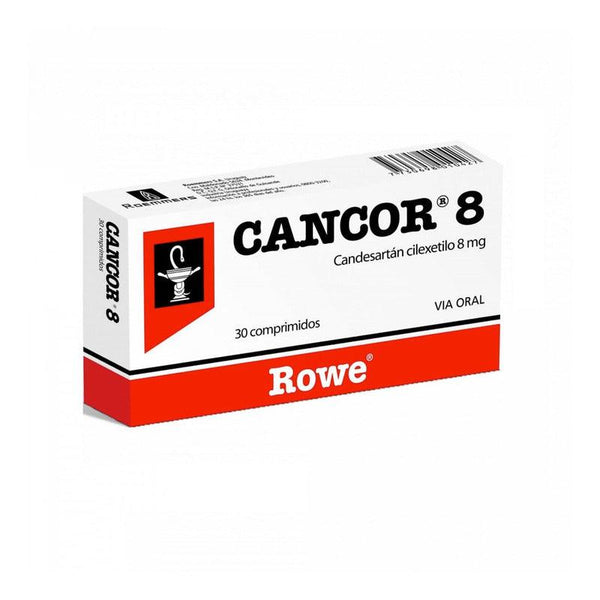 Cancor 8 Mg X 30 Comprimidos - Farmacia Rex