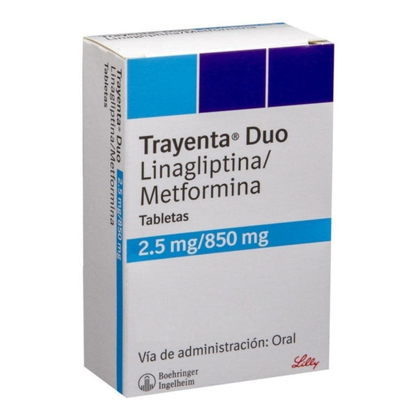 Trayenta Duo 2.5mg/850mg 60 Comprimidos