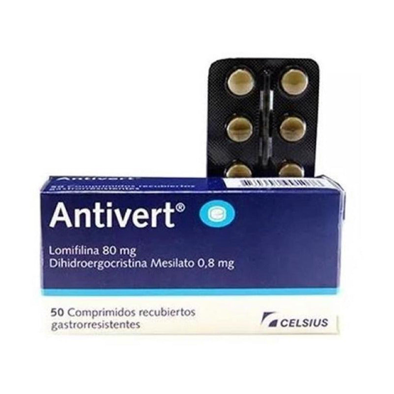 Antivert X 50 Comprimidos