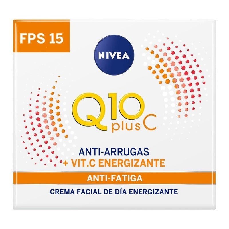 Crema Nivea Antiarrugas Q10 Plus Vitamina C Día Fps15