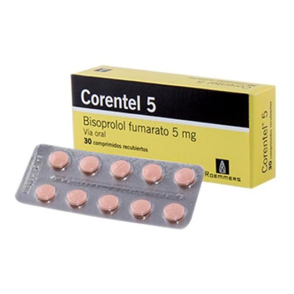 Corentel 5 Mg X 30 Comprimidos