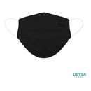 Tapa Boca Mascarilla Barbijo Triple Capa 100% Negro X 5.000