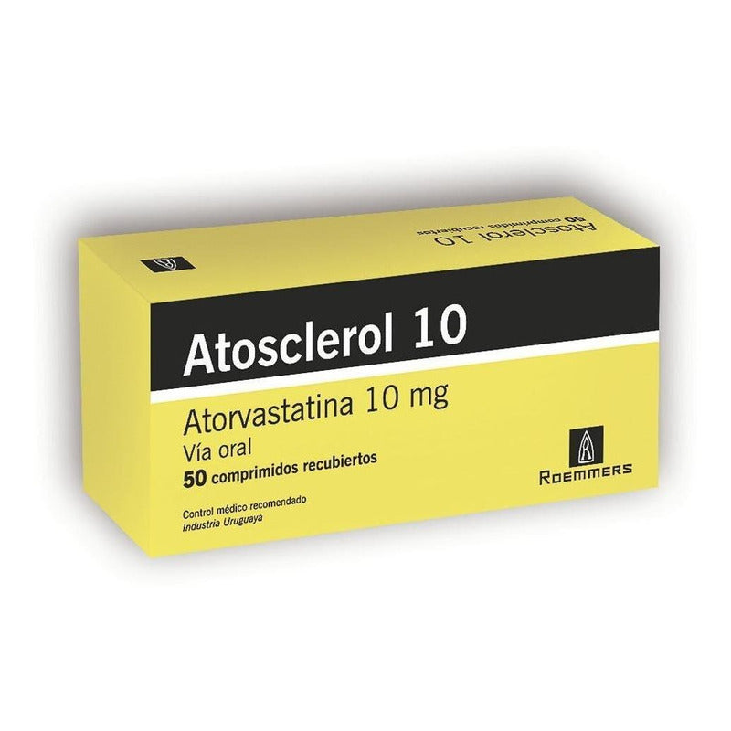 Atosclerol 10mg   50 Comprimidos