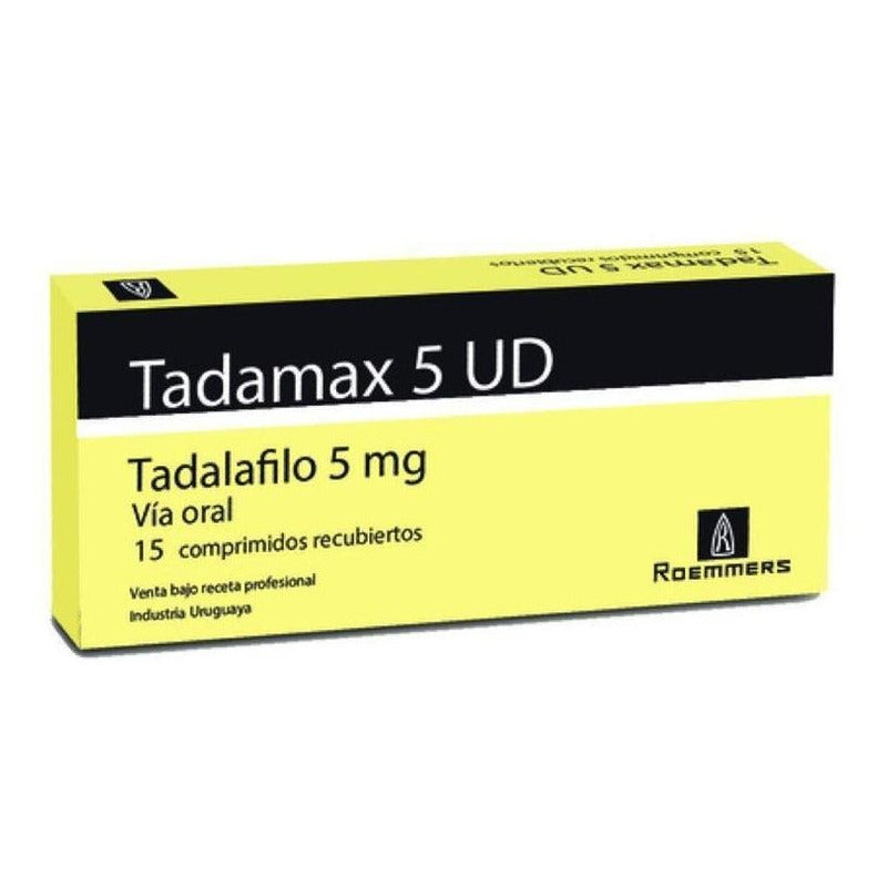 Tadamax Ud 5  Mg X 15 Comprimidos