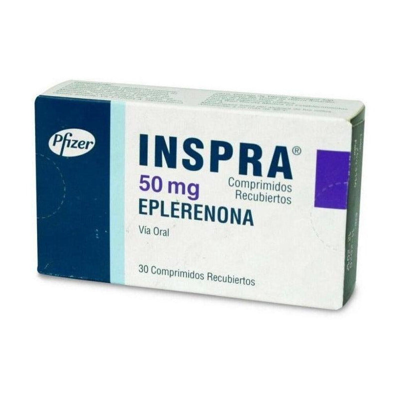 Inspra 50mg 20 Comprimidos