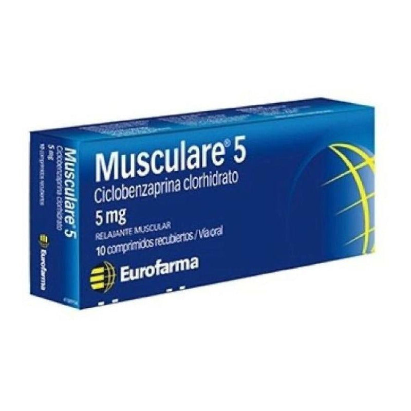 Musculare 5 Mg 10 Comprimidos Rec