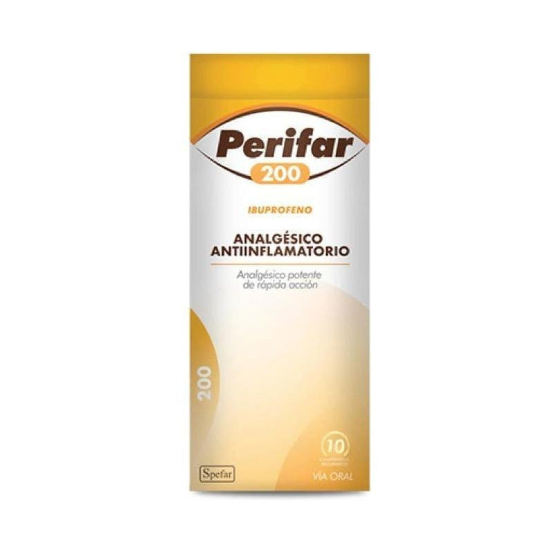 Perifar 200 Mg 10 Comprimidos