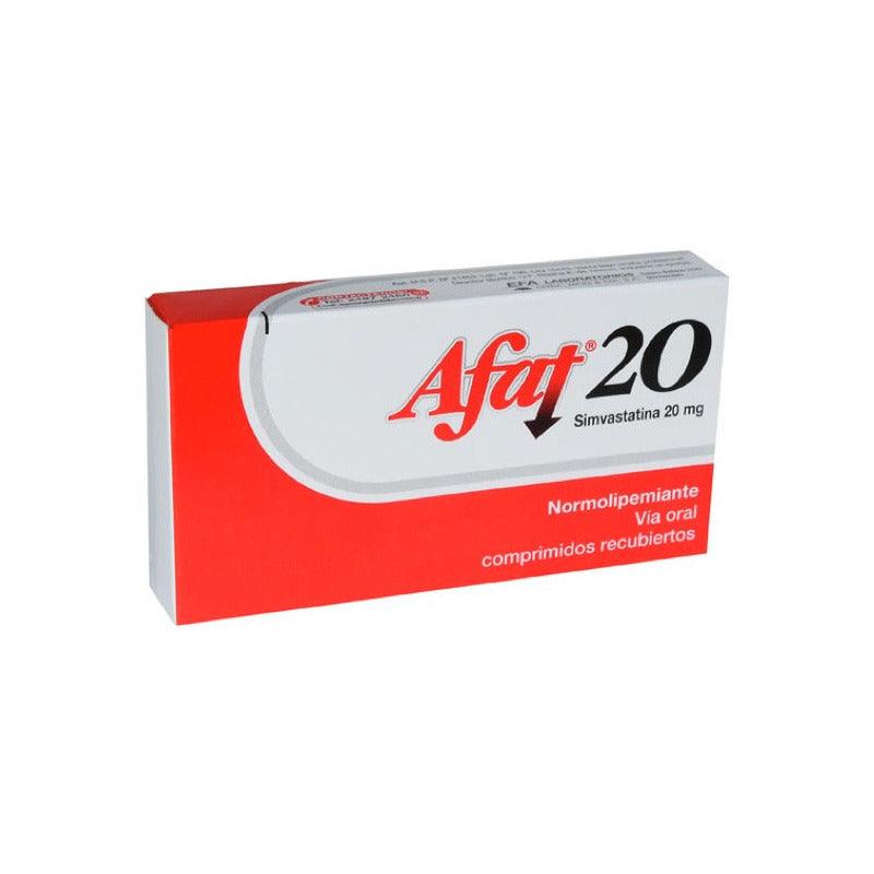 Afat 20 Mg 30 Comprimidos - Farmacia Rex