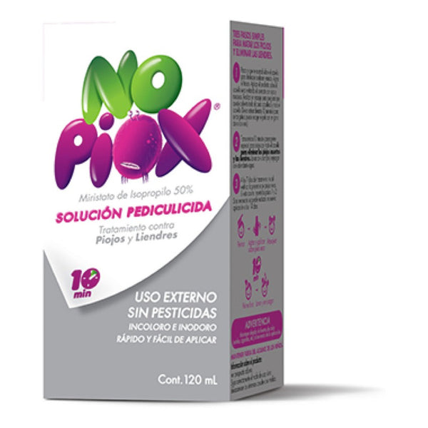 No Piox Solución Pediculicida 120 Ml