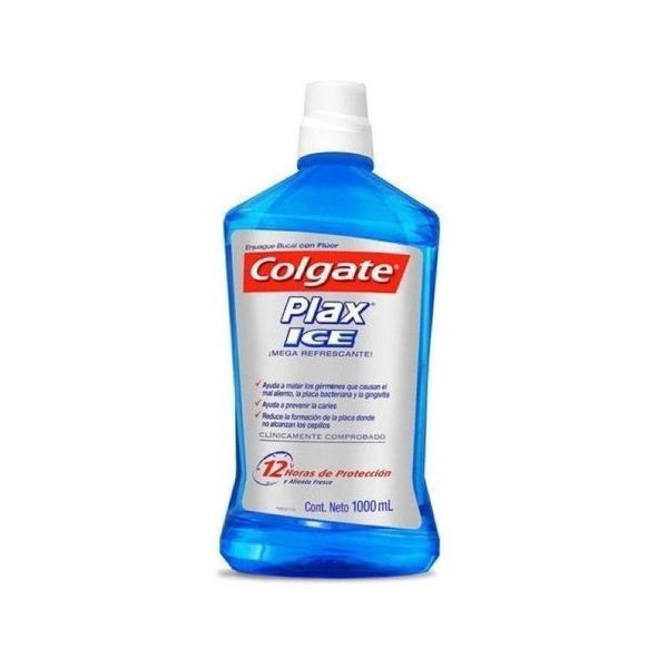 Colgate Plax Ice 1 Lt Litro Enjuague Bucal