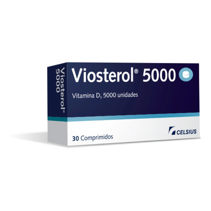 Viosterol 5000  X 30 Comprimidos | Vitamina D 3