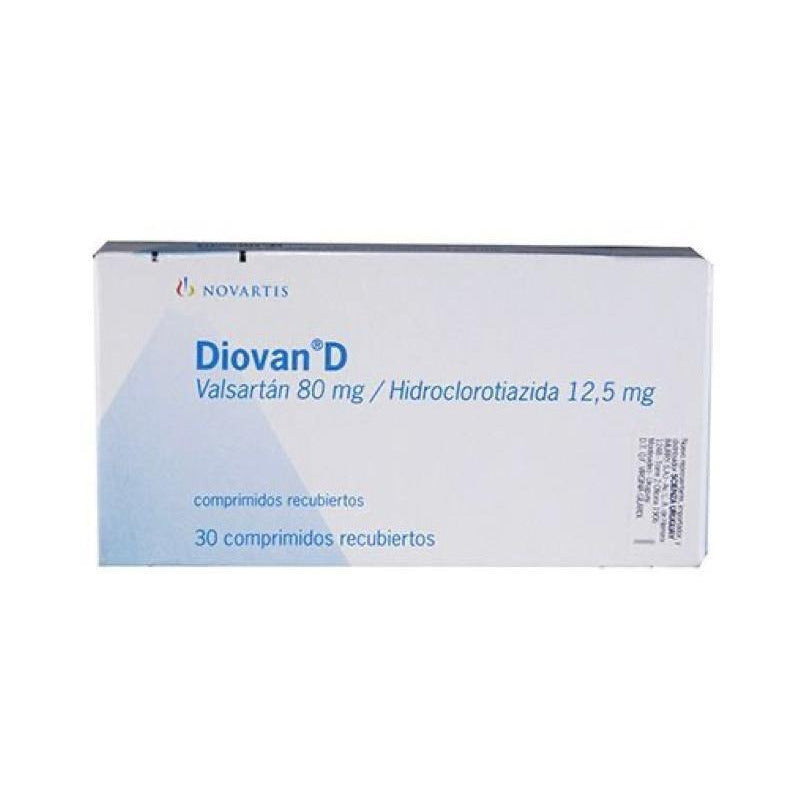 Diovan D 80 Mg 30 Comprimidos