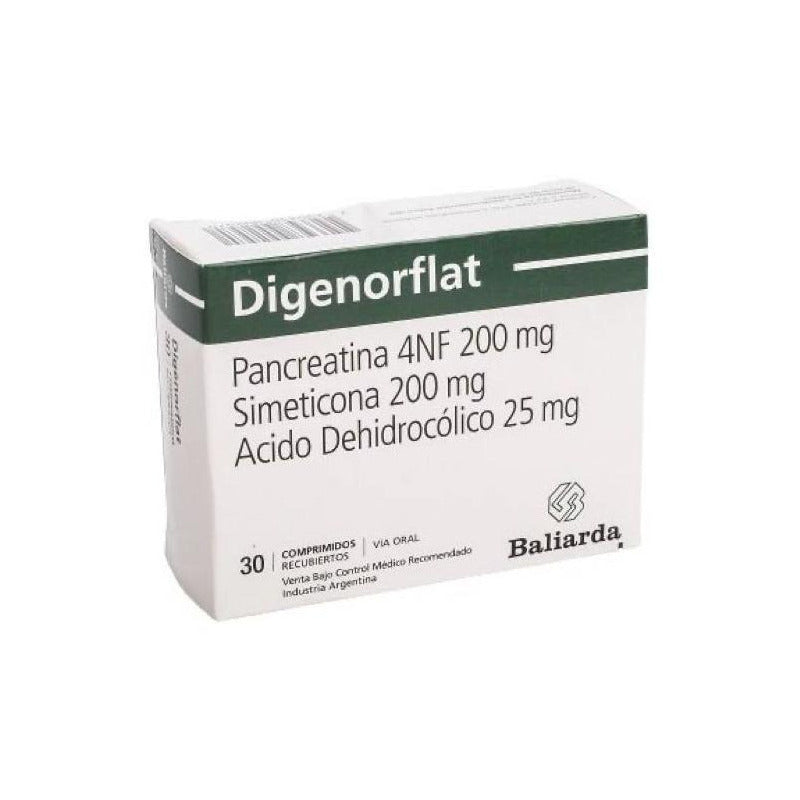 Digenorflat  30 Comprimidos