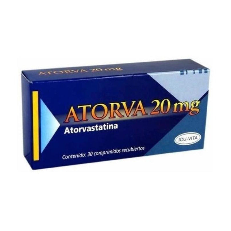 Atorva 20 Mg X 30 Comprimidos | Atorvastatina