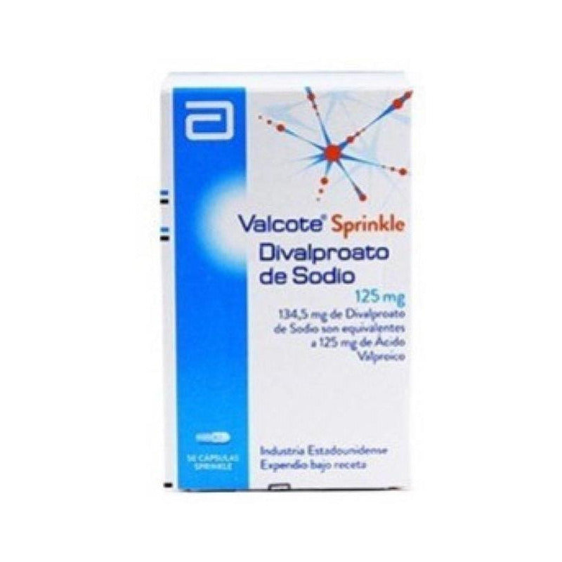 Valcote Sprinkle 125 Mg 50 Capsulas