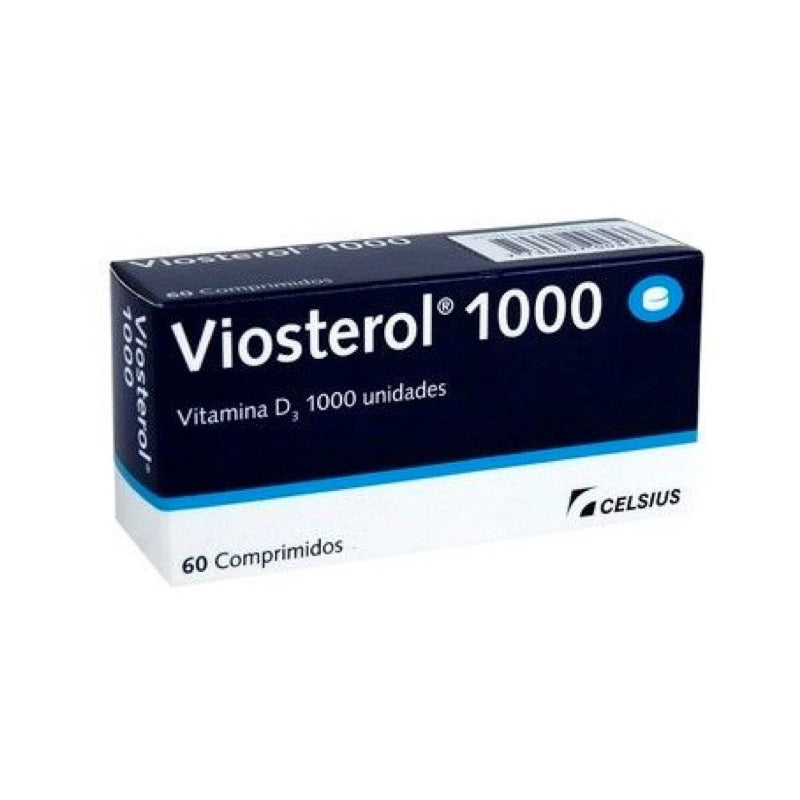 Viosterol 1000  X 60 Comprimidos | Vitamina D 3