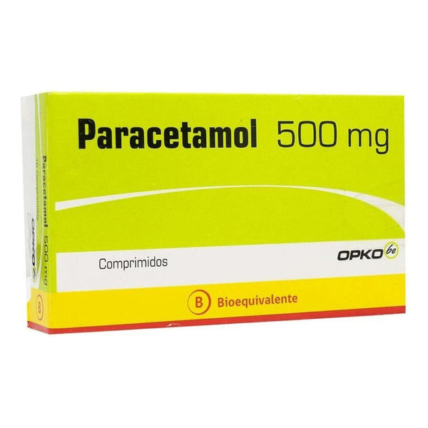 Paracetamol Opko 500 Mg 10 Comprimidos