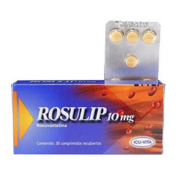 Rosulip 10 Mg 30 Comprimidos