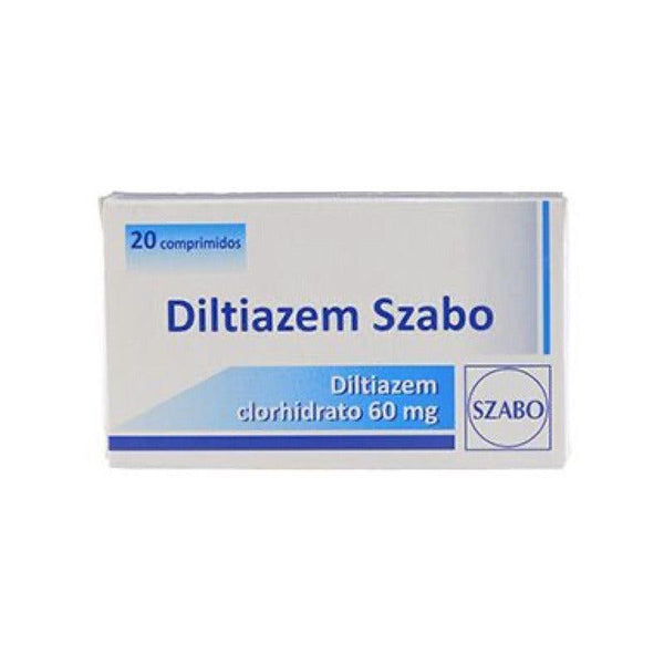 Diltiazem 60 Mg  20 Comprimidos - Farmacia Rex