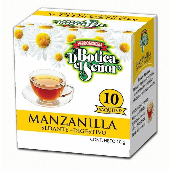 Pack De 2 Té De Manzanilla Botica Del Señor 10 Saquitos - Farmacia Rex