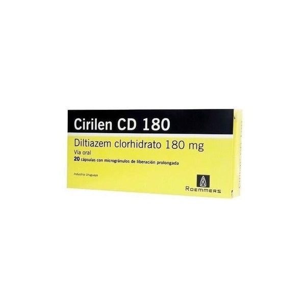 Cirilen Cd 180 Mg 20 Capsulas