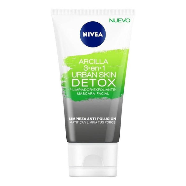 Mascarilla De Limpieza Nivea Urban Detox Arcilla 3 En 1 - Farmacia Rex