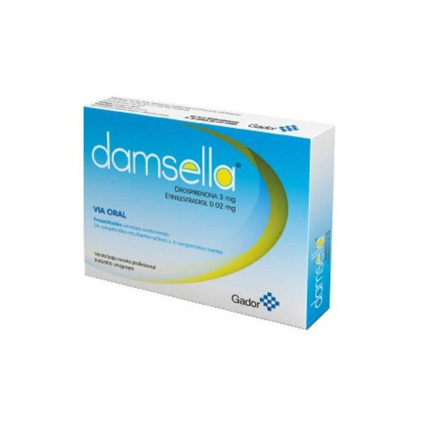 Damsella 28 Comprimidos  | Anticonceptivas - Farmacia Rex