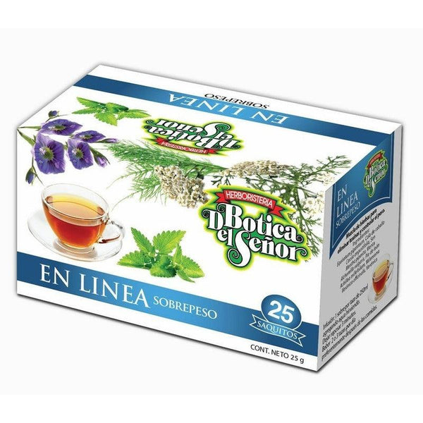 Pack De 2 Té En Línea Botica Del Señor 25 Saquitos - Farmacia Rex