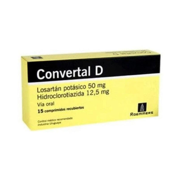 Convertal D X 15 Comprimidos - Farmacia Rex