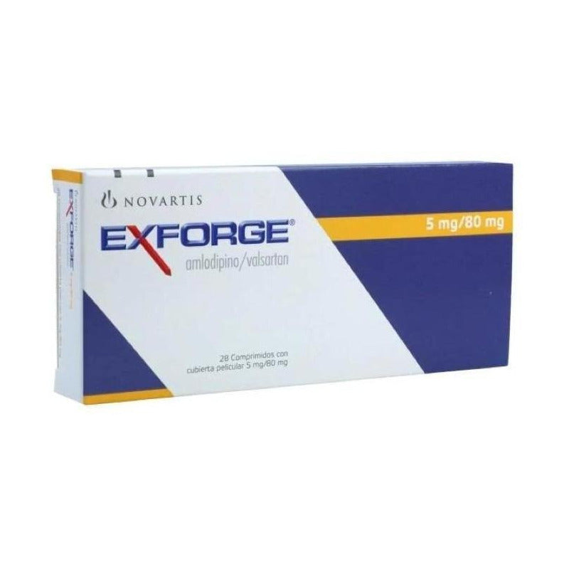 Exforge 5/80 Mg  28  Comprimidos