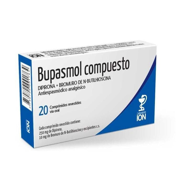 Bupasmol Compuesto X 20 Comprimidos