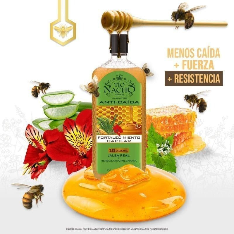 Tío Nacho Shampoo Herbolaria Milenaria 415ml