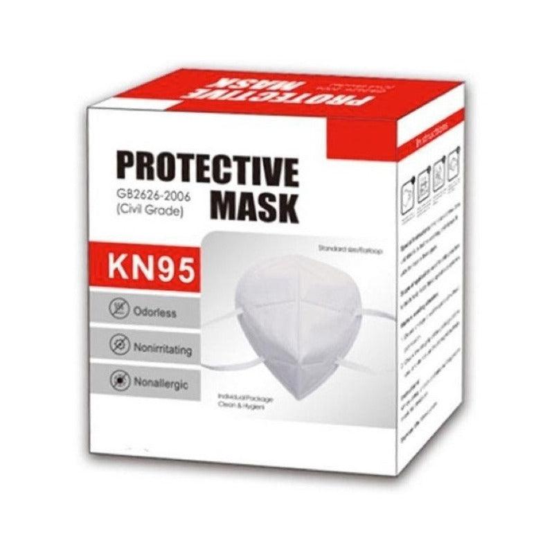 Tapabocas Kn95 N95 X 50 Un. Barbijo Protector Facial - Farmacia Rex