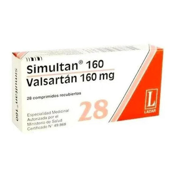 Simultan 160 Mg  28 Comprimidos