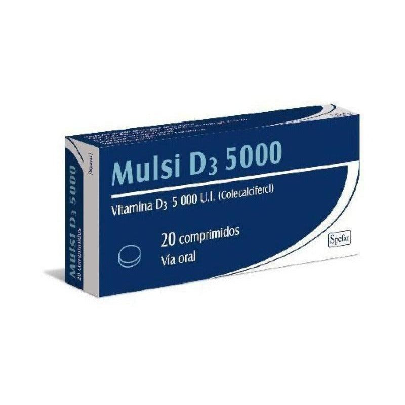 Mulsi D3 5000 Ui 30 Comprimidos