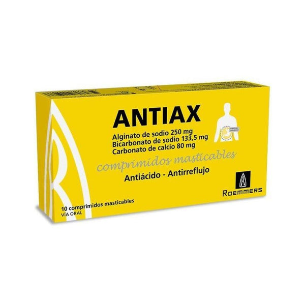 Antiax X 10 Comprimidos Masticables