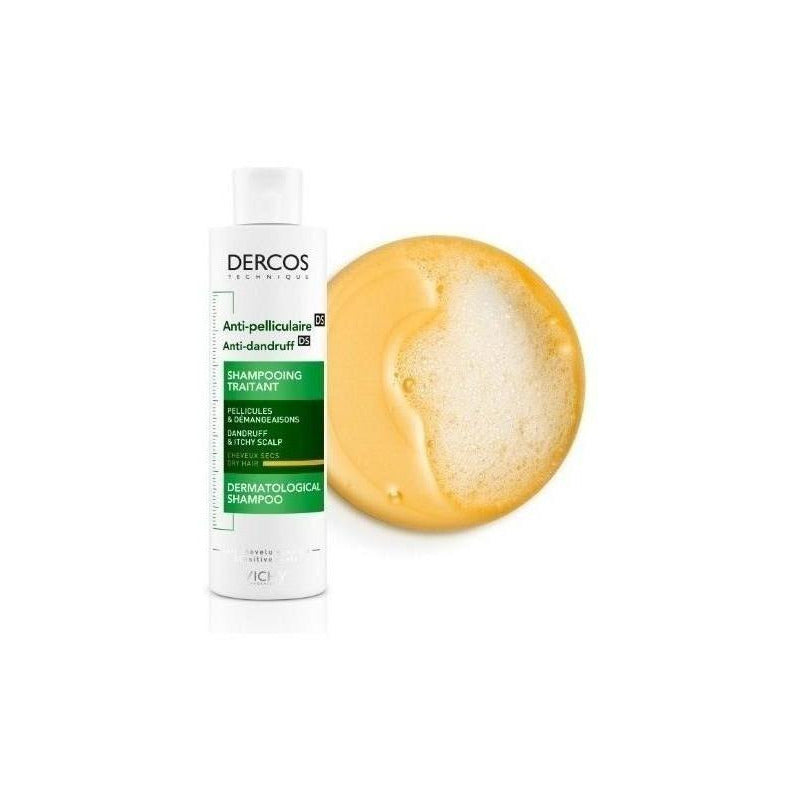 Shampoo Dercos Anti Caspa Cabello Seco