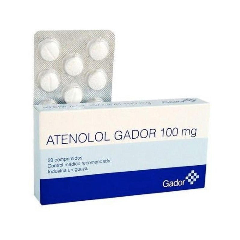 Atenolol Gador 100 Mg  28 Comprimidos