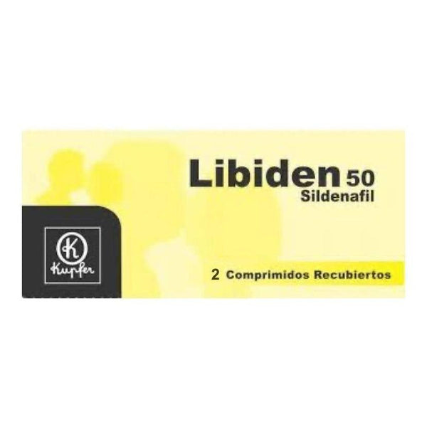 Libiden 50 Mg X 10 Comrimidos | Sildenafil