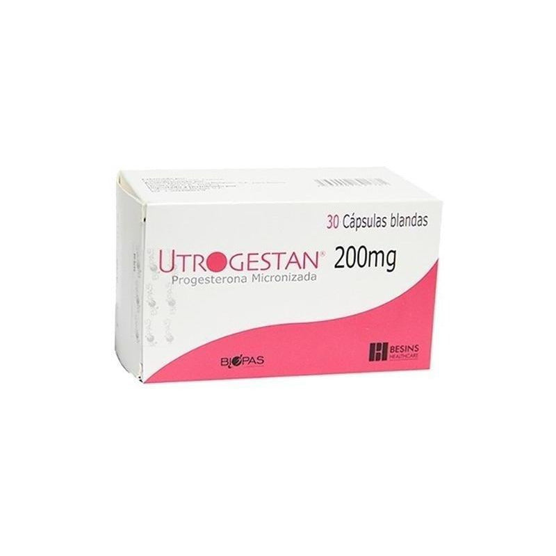 Utrogestan 200  Mg 30 Cápsulas